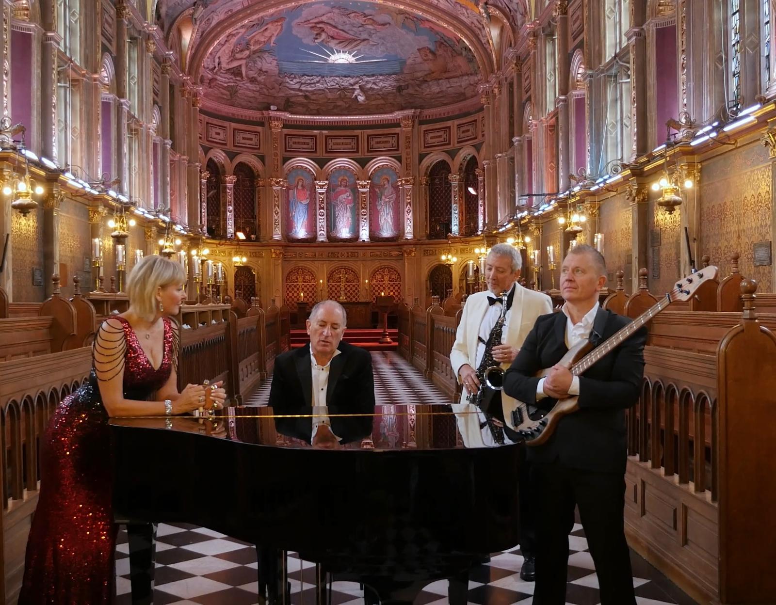 Lucky Skies image - Sharon, Mark, Marco and Lee